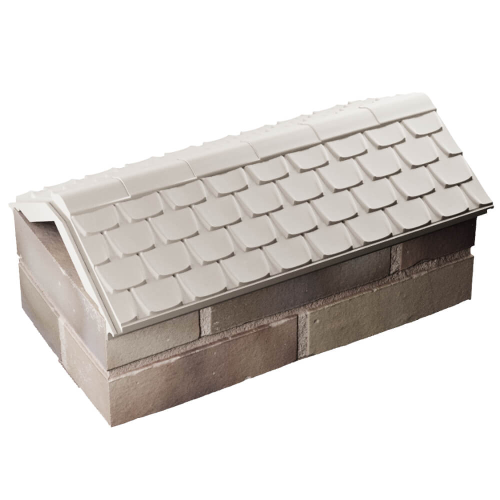 Парапет Zking Эльбрус Бежевый с посадкой на 1 кирпич (255мм) в Петрозаводске фото