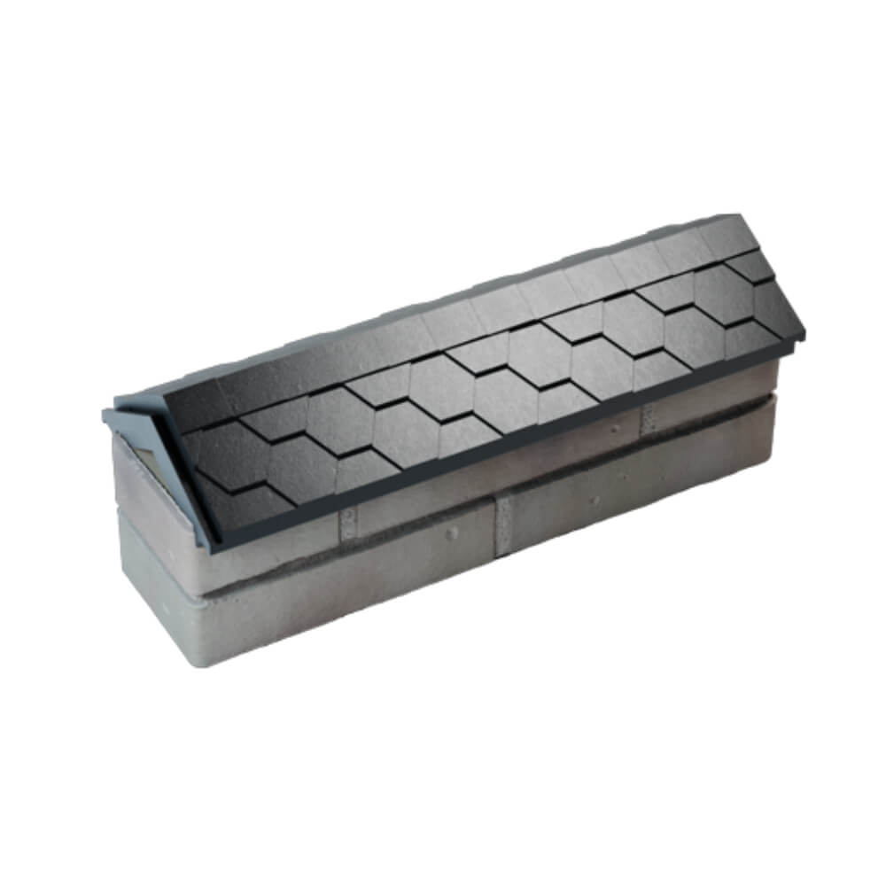 Парапет Zking Эверест Черный с посадкой на 0.5 кирпича (130мм) в Петрозаводске фото