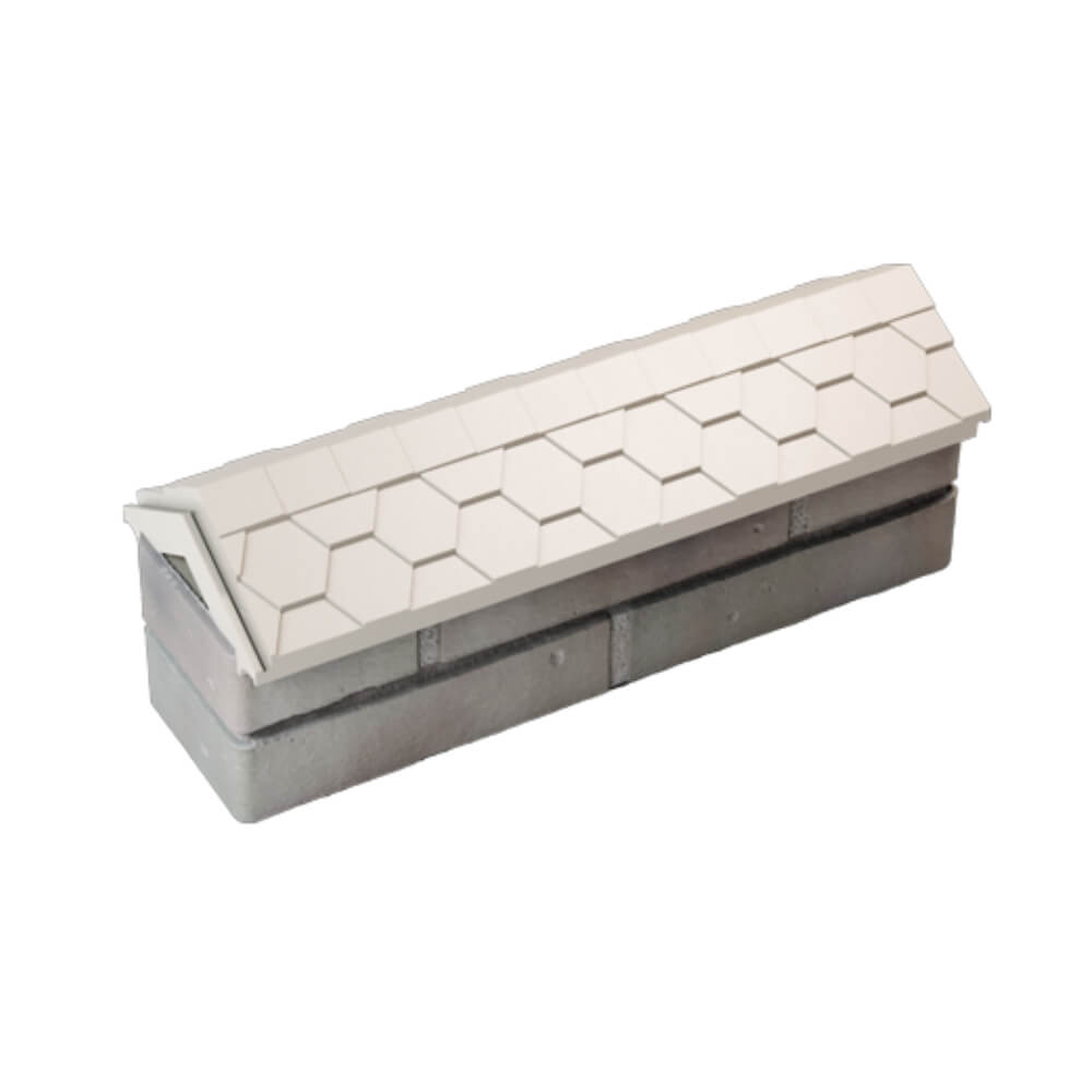 Парапет Zking Эверест Бежевый с посадкой на 0.5 кирпича (130мм) в Петрозаводске фото