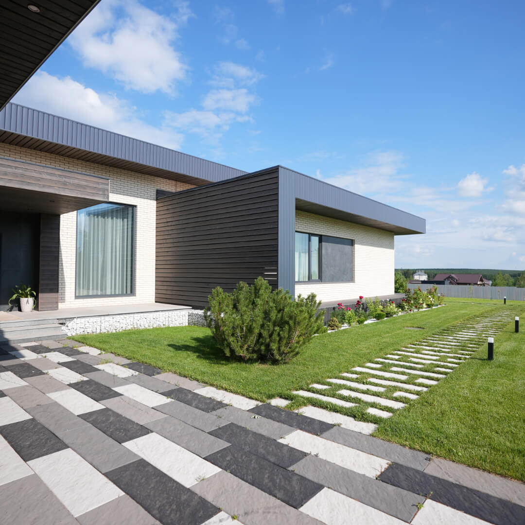 Шаговая плита STONE Светлая Галька 990х330х55мм в Петрозаводске фото