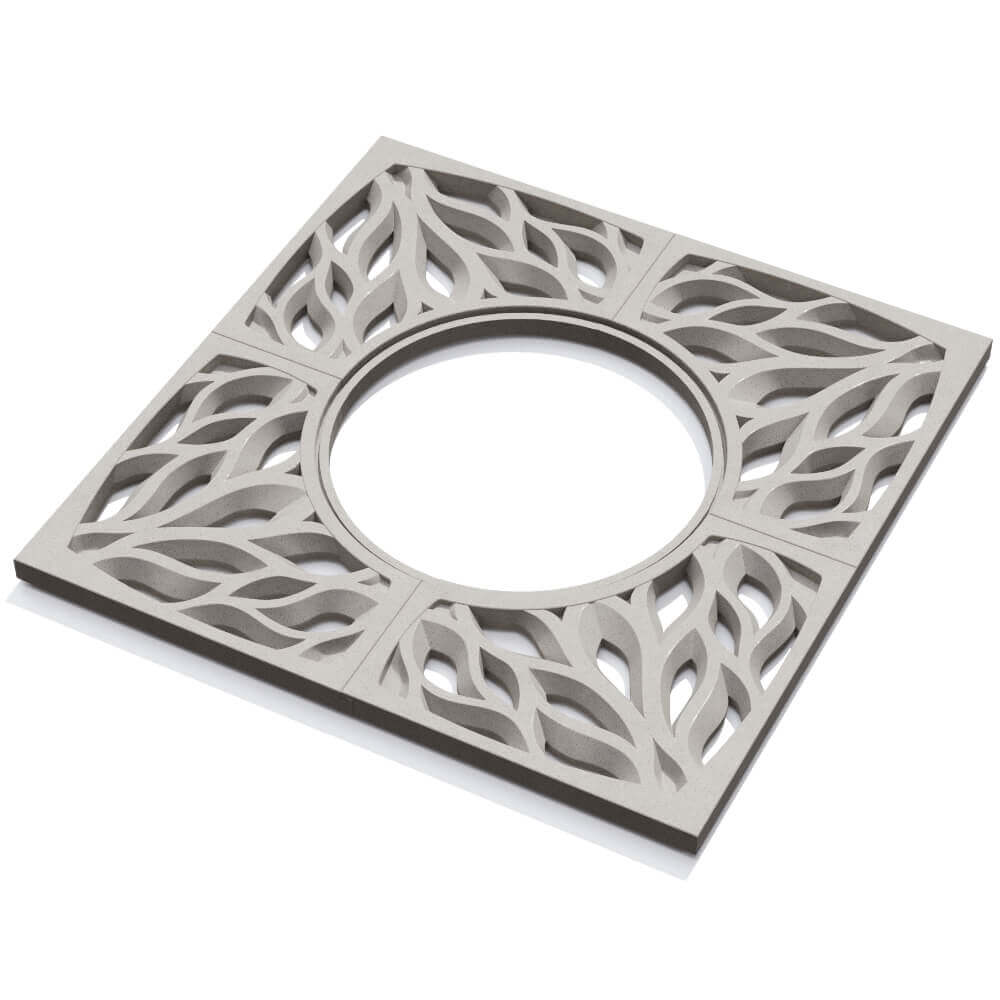 Приствольная решетка для дерева ZKING CRUST 1.2х1.2м Бежевая в Петрозаводске фото