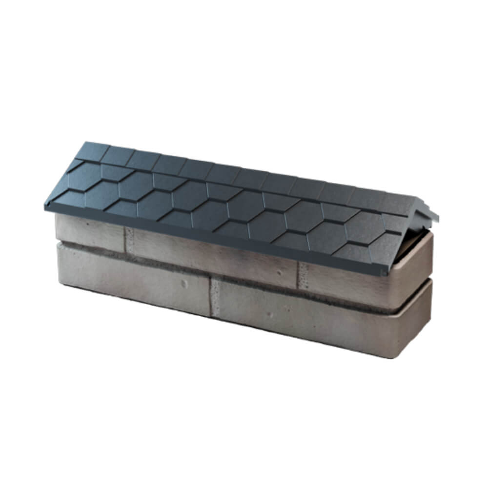 Парапет Zking Эверест Серый с посадкой на 0.5 кирпича (130мм) в Петрозаводске фото