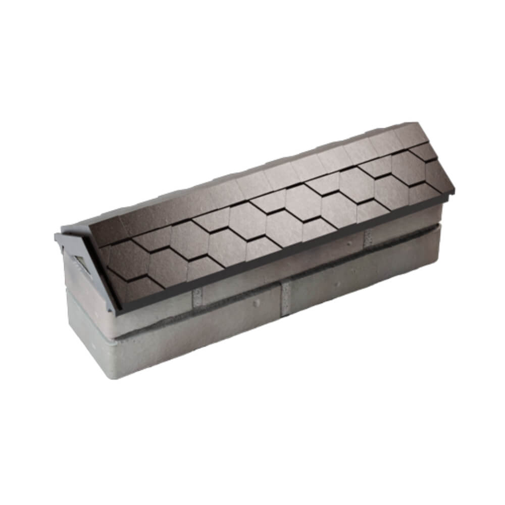 Парапет Zking Эверест Коричневый с посадкой на 0.5 кирпича (130мм) в Петрозаводске фото