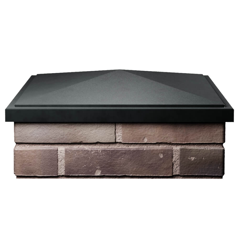 Колпак Zking БонаМоно Черный на столб 2х2 кирпича (515х515, 530х530мм) Петрозаводск фото