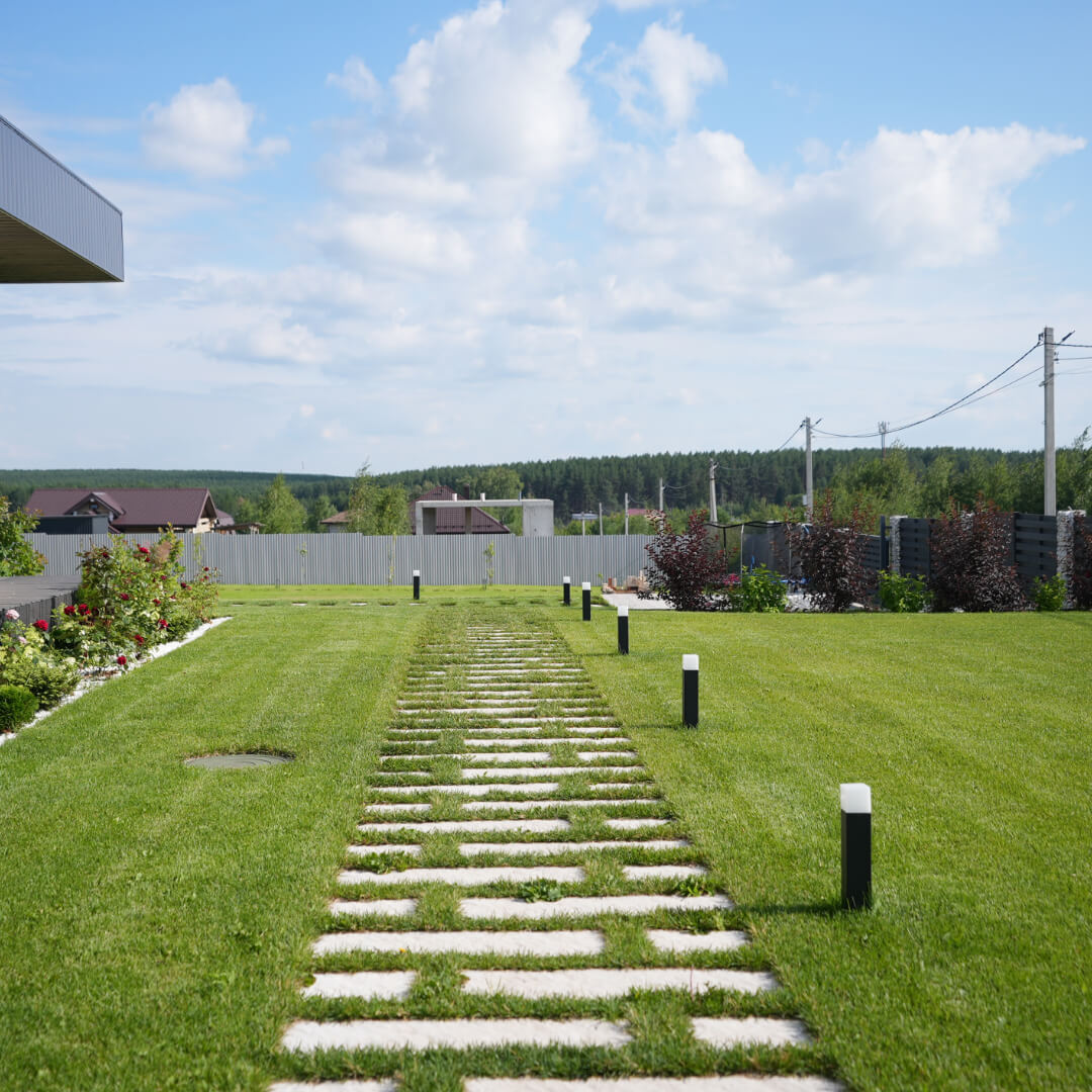 Шаговая плита STONE Светлая Галька 990х330х55мм в Петрозаводске фото