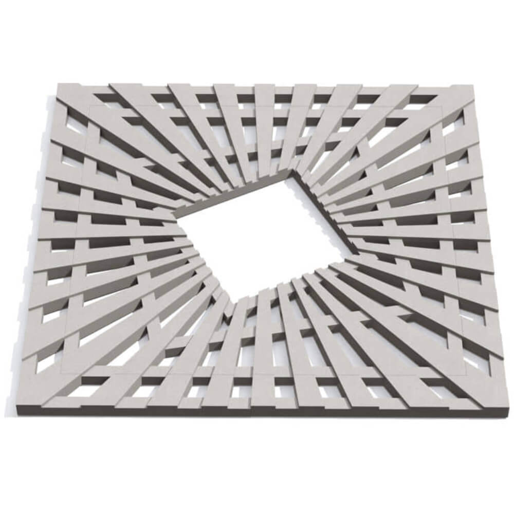 Приствольная решетка для дерева ZKING ATMOSPHERE 1.2х1.2м Бежевая Петрозаводск фото