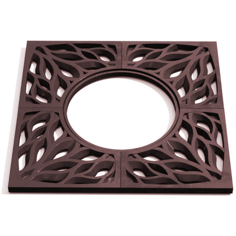 Приствольная решетка для дерева ZKING CRUST 1.2х1.2м Коричневая Петрозаводск фото