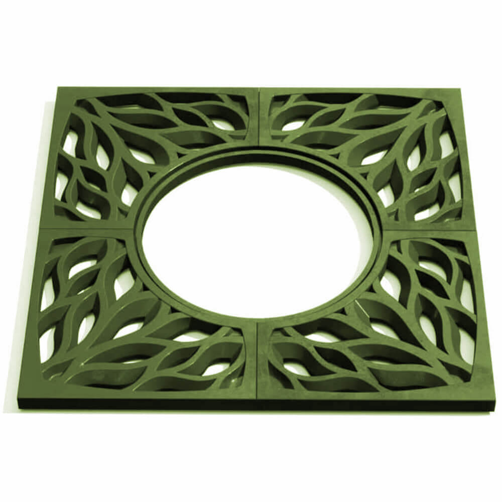 Приствольная решетка для дерева ZKING CRUST 1.2х1.2м Зеленая Петрозаводск фото