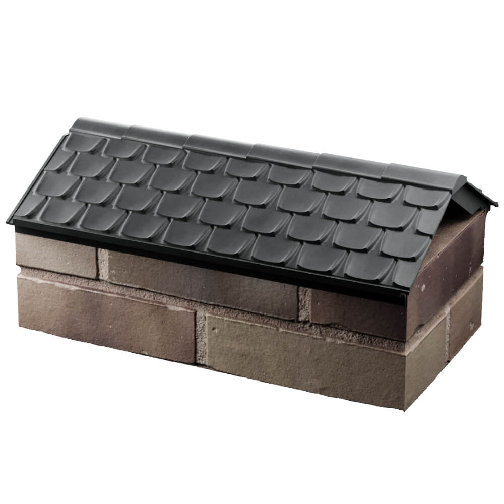 Парапет Zking Эльбрус Серый с посадкой на 1 кирпич (255мм) в Петрозаводске фото