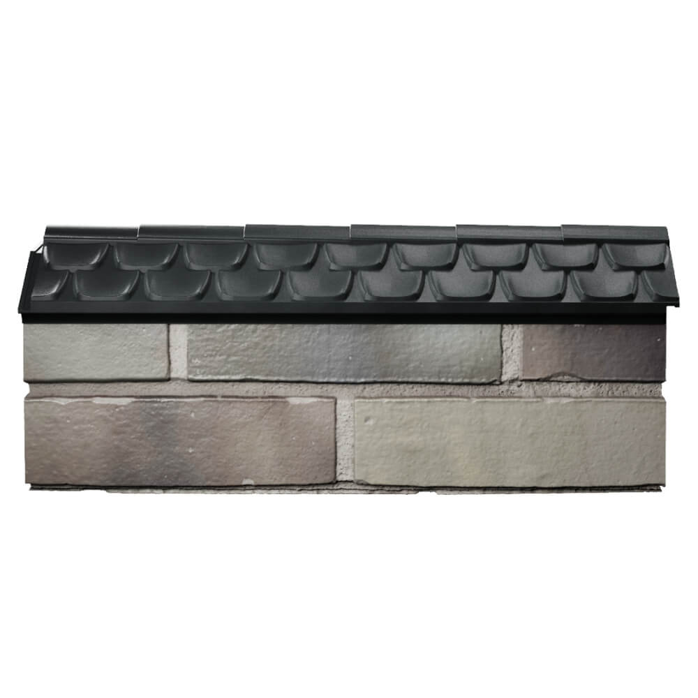 Парапет Zking Эльбрус Черный с посадкой на 0.5 кирпича (130мм) в Петрозаводске фото