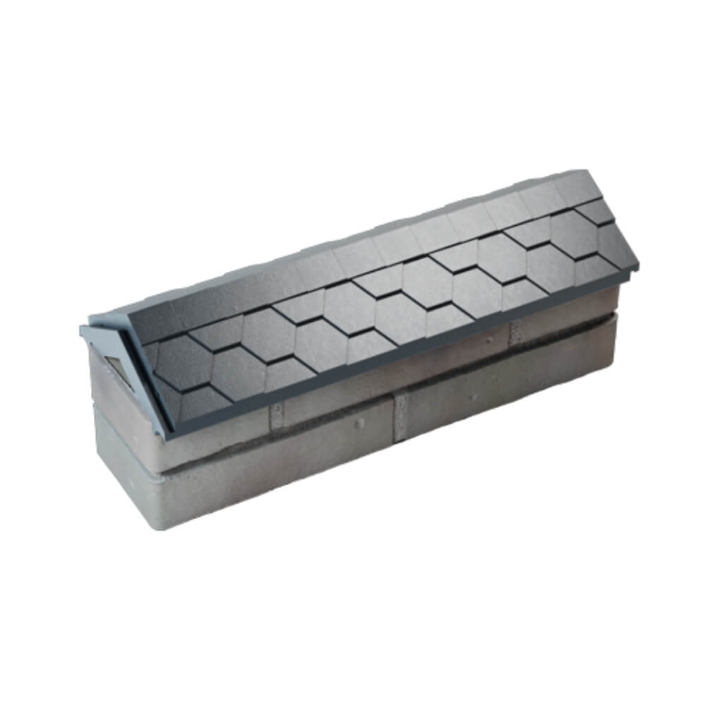 Парапет Zking Эверест Серый с посадкой на 0.5 кирпича (130мм) в Петрозаводске фото